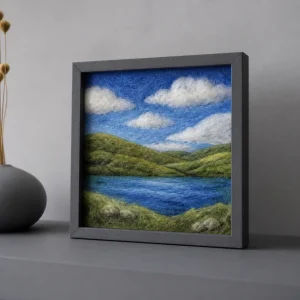 Naaldviltschilderij pakket